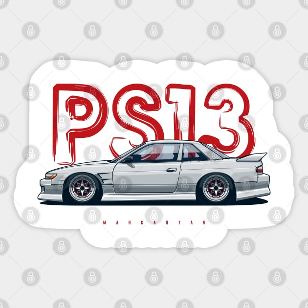 Silvia PS13 Sticker by Markaryan